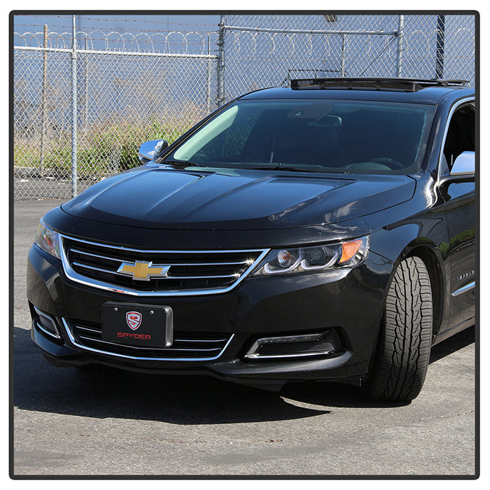 Spyder 14-19 Chevrolet Impala Proj Headlights Low Beam/High Beam H9 Inc - Black PRO-YD-CHIP14-LB-BK 5086563