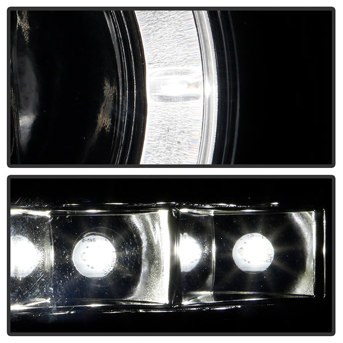 Spyder Chevy Silverado 1500 07-13 Projector Headlights LED Halo LED Smke PRO-YD-CS07-HL-SM 5009517