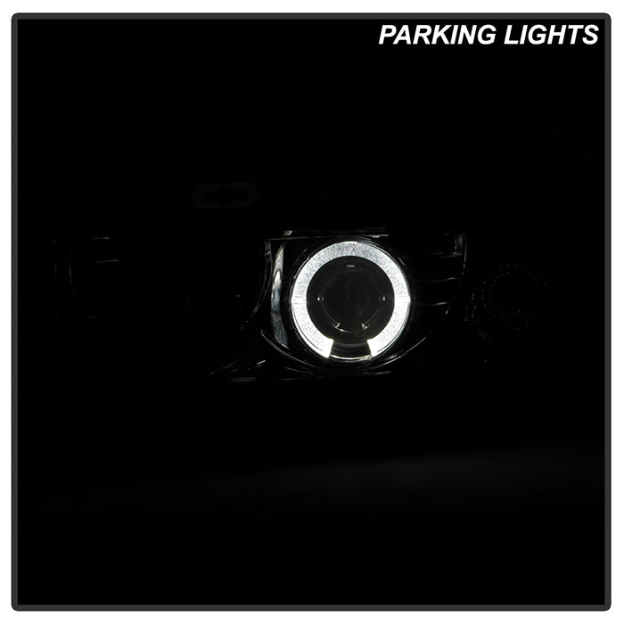 Spyder Chevy S10 98-04 Projector Headlights LED Halo Smke - Low H1 PRO-YD-CS1098-SMC 5009562