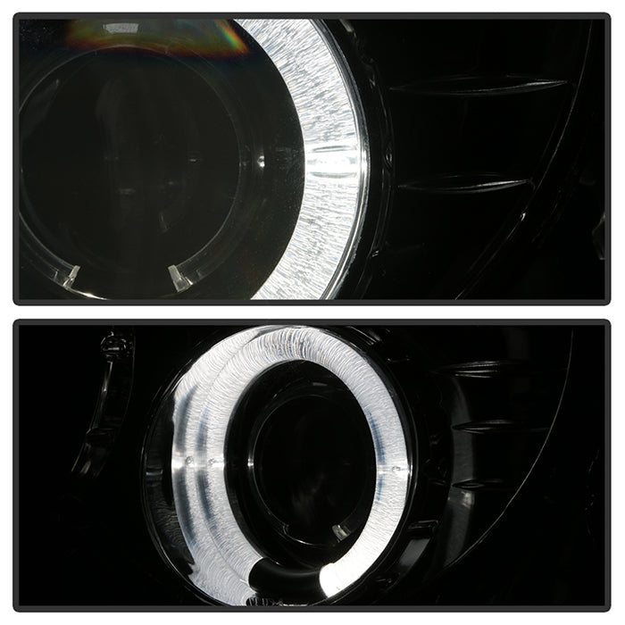 Spyder Chevy S10 98-04 Projector Headlights LED Halo Smke - Low H1 PRO-YD-CS1098-SMC 5009562
