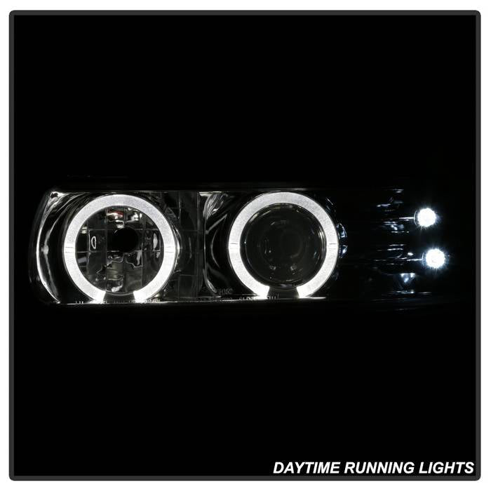 Spyder Chevy Silverado 1500/2500 99-02Projector Headlights LED Halo LED Chrome PRO-YD-CS99-HL-C 5009609
