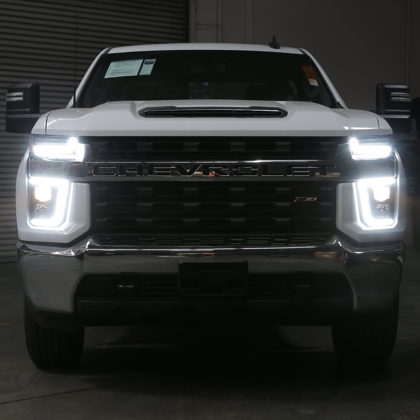 SPYDER 20-23 Chevy Silverado 2500/3500 Proj Headlights - LED DRL - Black PRO-YD-CSHD20SI-SEQ-BK 5088796