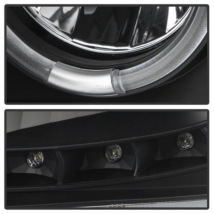 Spyder Chevy Suburban 1500 07-14 Projector Headlights LED Halo LED All Black PRO-YD-CSUB07-HL-BKV2 5085979