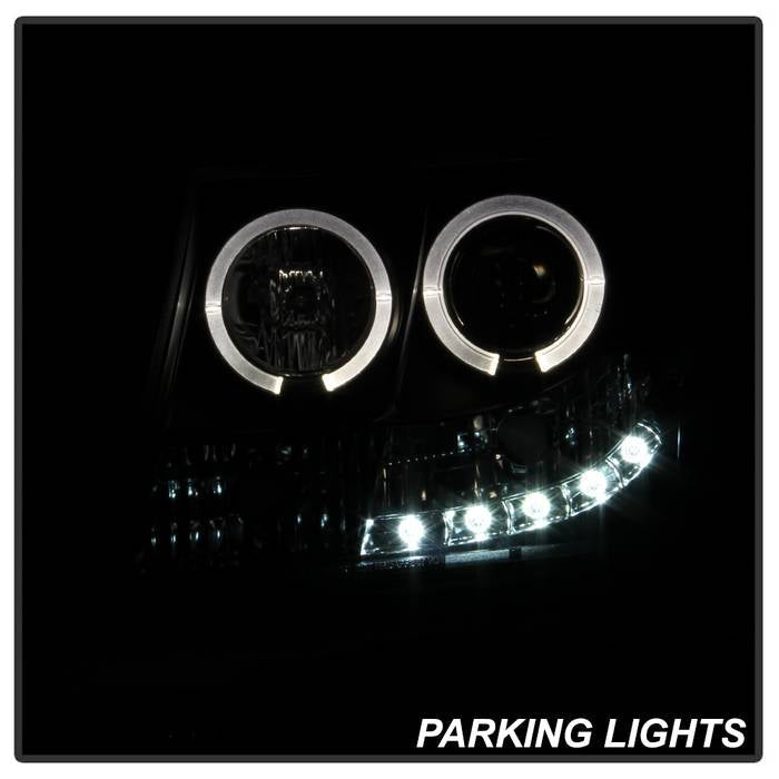 Spyder Chevy Suburban 1500 07-14 Projector Headlights LED Halo LED Blk PRO-YD-CSUB07-HL-BK 5009647