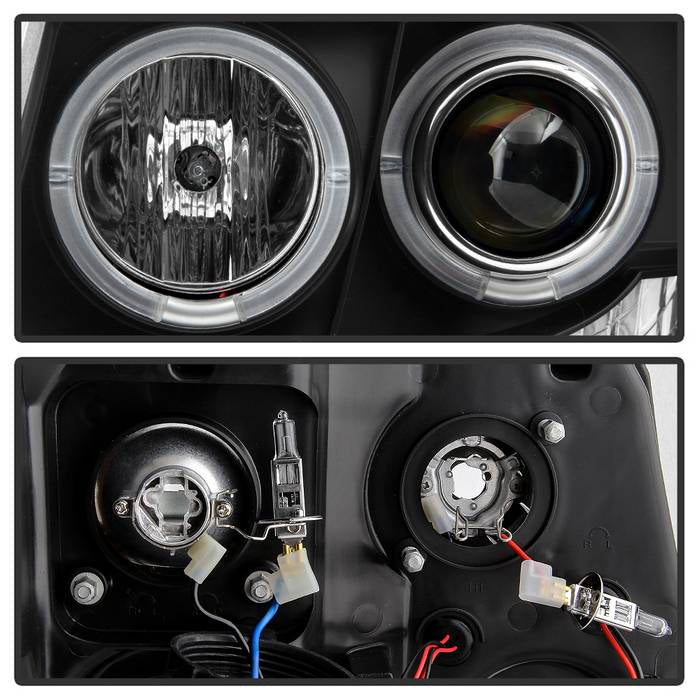 Spyder Chevy Suburban 1500 07-14 Projector Headlights LED Halo LED Blk PRO-YD-CSUB07-HL-BK 5009647