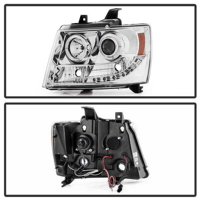 Spyder Chevy Suburban 1500 Projector Headlights LED Halo LED Chrome PRO-YD-CSUB07-HL-C 5009654