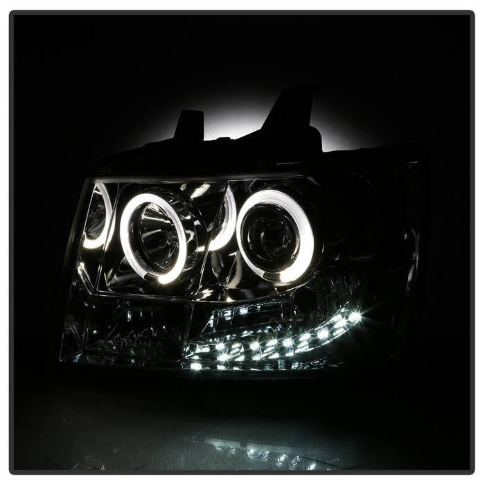 Spyder Chevy Suburban 1500 Projector Headlights LED Halo LED Chrome PRO-YD-CSUB07-HL-C 5009654