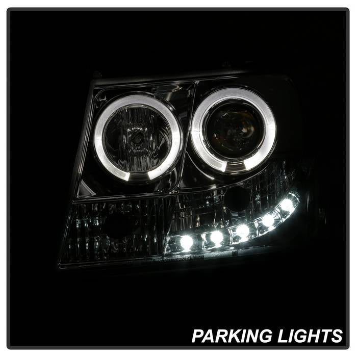 Spyder Chevy Suburban 1500 07-14 Projector Headlights LED Halo LED Smke PRO-YD-CSUB07-HL-SM 5009661