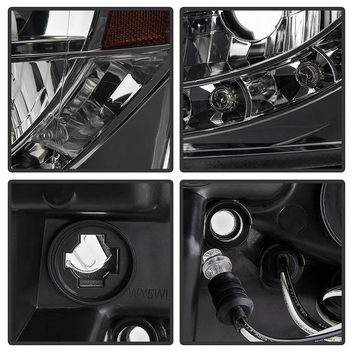 Spyder Chevy Suburban 1500 07-14 Projector Headlights LED Halo LED Smke PRO-YD-CSUB07-HL-SM 5009661