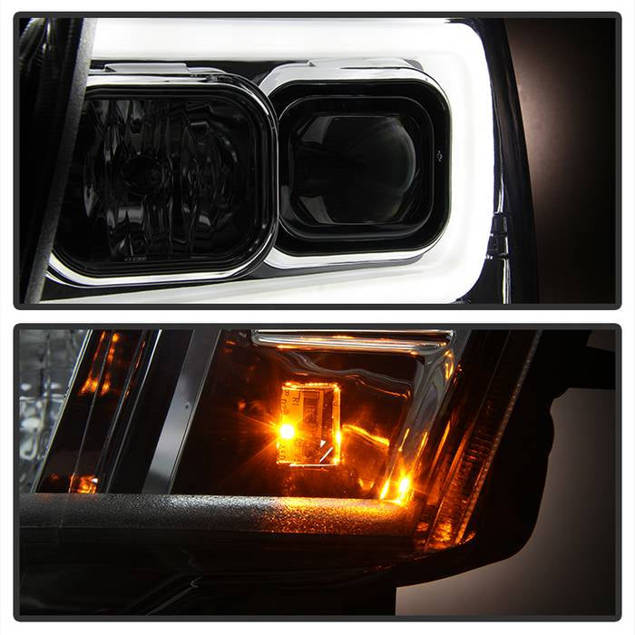 Spyder 07-14 Chevy Suburban/1500/2500/Tahoe V2 Projector Headlights Smoke PRO-YD-CSUB07V2-DRL-SM 5082589