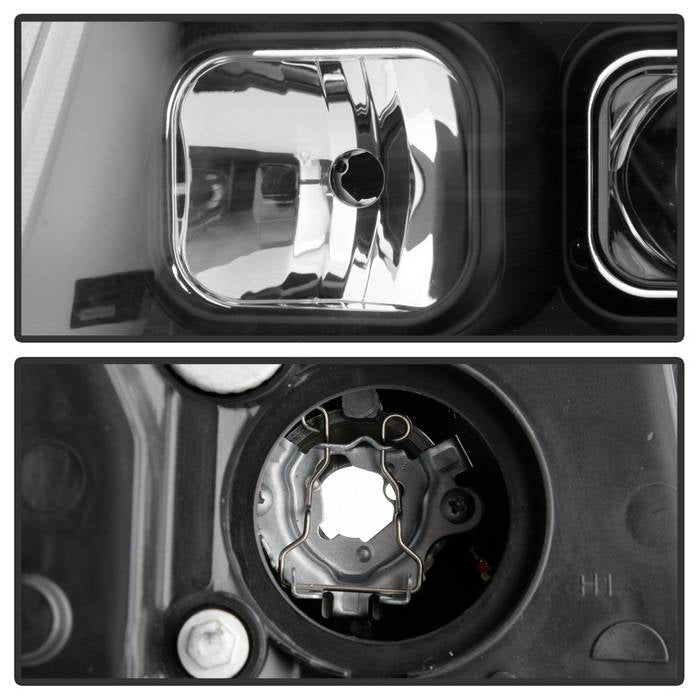 Spyder Chevy Suburban 1500/2500 07-14 Tahoe 07-14 LED Headlights Black PRO-YD-CSUB07V2PL-BK 5087515