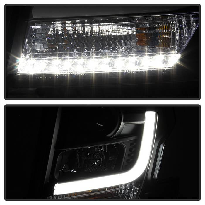 Spyder Chevy Tahoe / Suburban 2015 -2016 Projector Headlights - DRL LED - Black PRO-YD-CTA15-DRL-BK 5082541