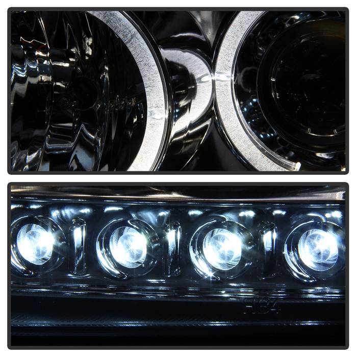 Spyder Dodge Charger 06-10 Projector Headlights Halogen Model- LED Halo LED Chrm PRO-YD-DCH05-LED-C 5009746