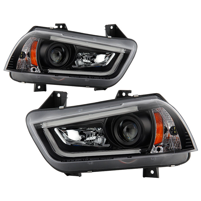 Spyder Dodge Charger 11-14 Projector Headlights Xenon/HID- Light DRL Blk PRO-YD-DCH11-LTDRL-HID-BK 5074201