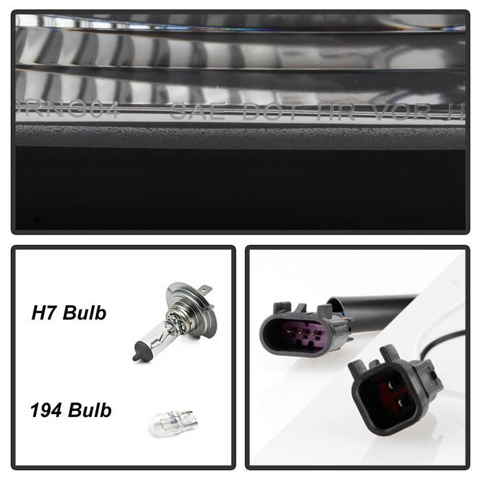 Spyder 04-06 Dodge Durango Projector Headlights - Chrome PRO-YD-DDU04-LB-C 5086594