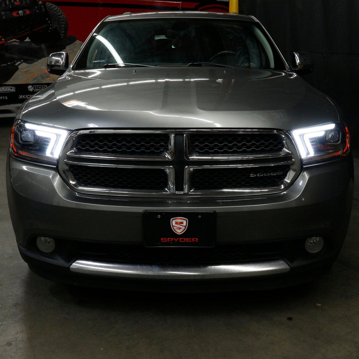 Spyder Dodge Durango 11-13 Halogen Model Only Projector Headlights - Black PRO-YD-DDU11SI-BK 5088284
