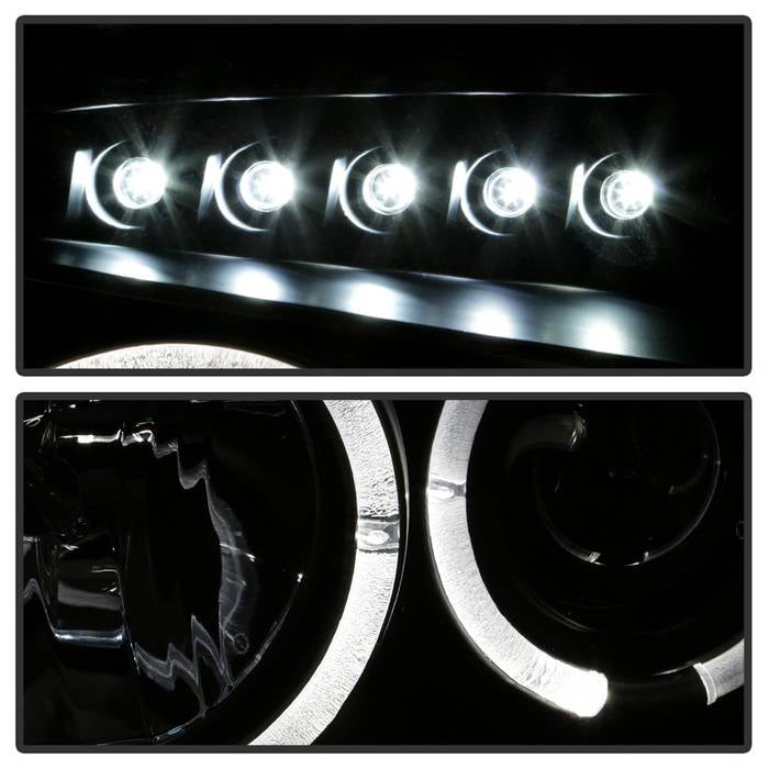 Spyder Dodge Magnum 05-07 Projector Headlights LED Halo LED Blk (Not Included) PRO-YD-DMAG05-LED-BK 5009876
