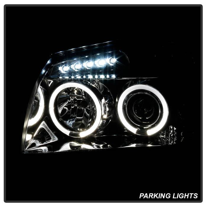 Spyder Dodge Magnum 05-07 Projector Headlights LED Halo LED Chrm (Not Included) PRO-YD-DMAG05-LED-C 5009883