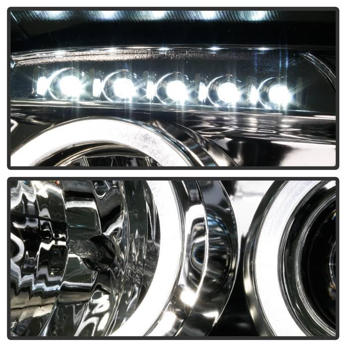 Spyder Dodge Magnum 05-07 Projector Headlights LED Halo LED Chrm (Not Included) PRO-YD-DMAG05-LED-C 5009883