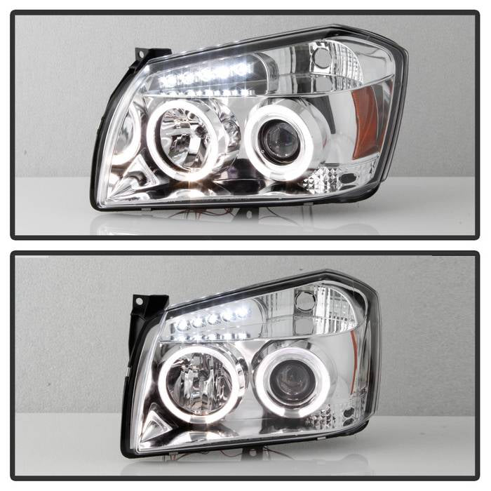 Spyder Dodge Magnum 05-07 Projector Headlights LED Halo LED Chrm (Not Included) PRO-YD-DMAG05-LED-C 5009883