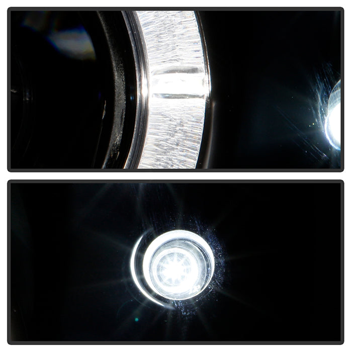 Spyder Dodge Neon 03-05 Projector Headlights LED Halo LED Black High H1 Low H1 PRO-YD-DN03-HL-BK 5009920