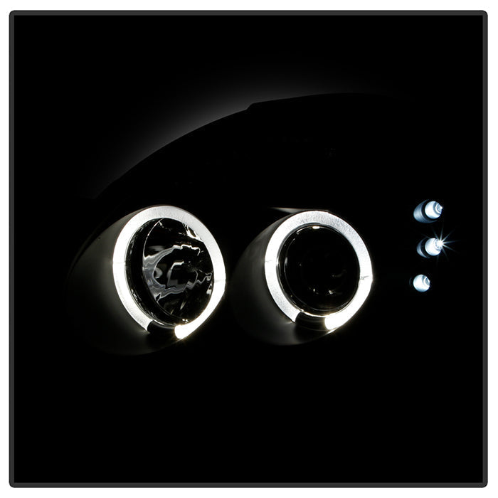 Spyder Dodge Neon 03-05 Projector Headlights LED Halo LED Black High H1 Low H1 PRO-YD-DN03-HL-BK 5009920