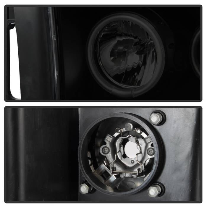 Spyder Dodge Ram 1500 02-05 03-05 Projector Headlights CCFL Halo LED Blk Smke PRO-YD-DR02-CCFL-BSM 5078797