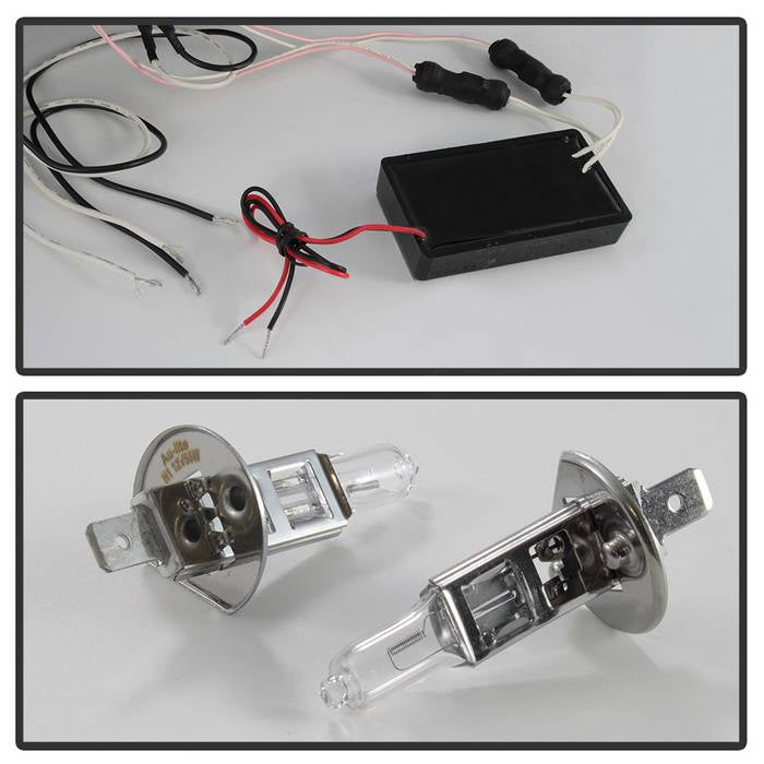 Spyder Dodge Ram 1500 02-05 03-05 Projector Headlights CCFL Halo LED Blk Smke PRO-YD-DR02-CCFL-BSM 5078797