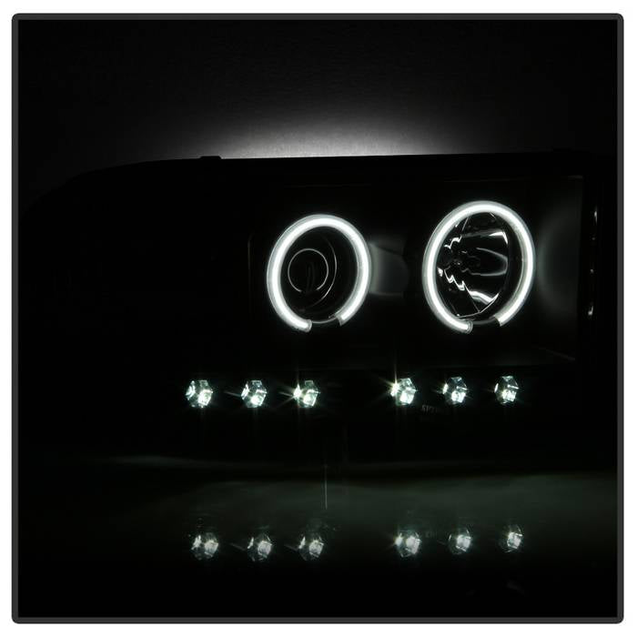 Spyder Dodge Ram 1500 02-05 03-05 Projector Headlights CCFL Halo LED Blk Smke PRO-YD-DR02-CCFL-BSM 5078797