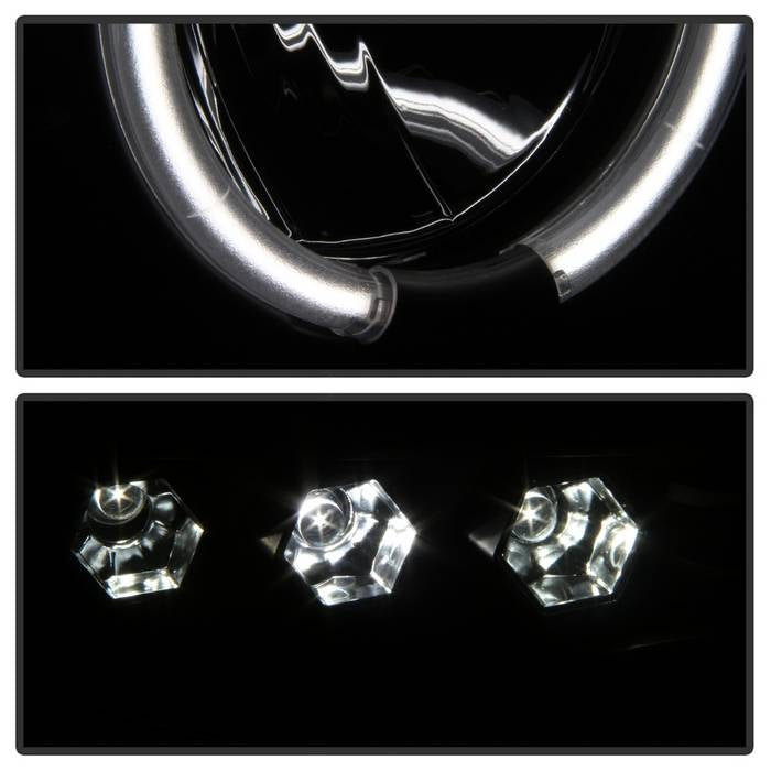 Spyder Dodge Ram 1500 02-05 03-05 Projector Headlights CCFL Halo LED Blk Smke PRO-YD-DR02-CCFL-BSM 5078797
