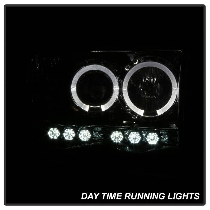 Spyder Dodge Ram 1500 02-05/Ram 2500 03-05 Projector Headlights LED Halo LED Smke PRO-YD-DR02-HL-SMC 5009999