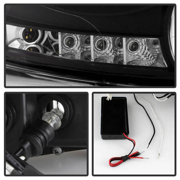 Spyder Dodge Ram 1500 06-08 06-09 Projector Headlights CCFL Halo LED Blk PRO-YD-DR06-CCFL-BK 5030061