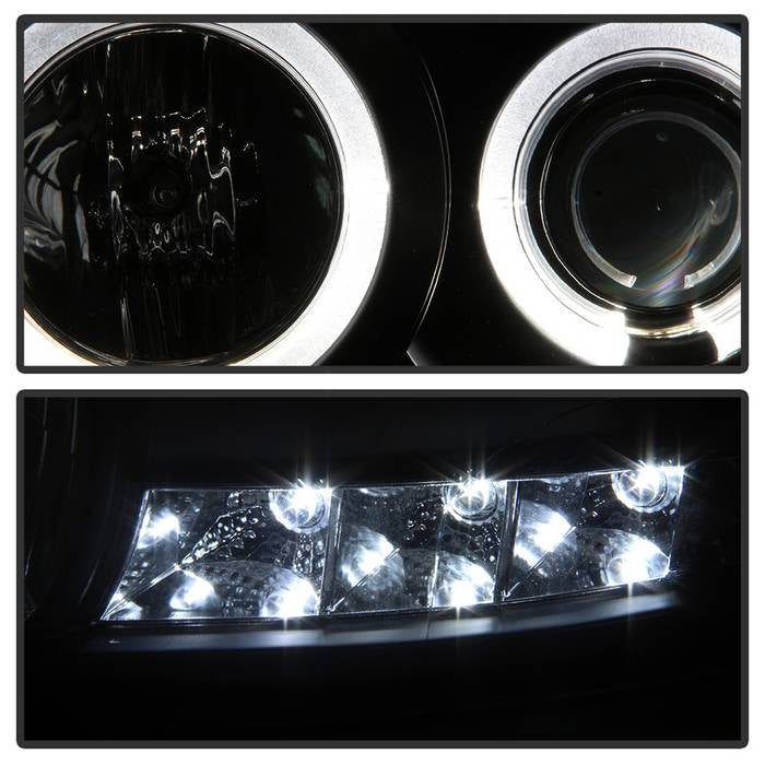 Spyder Dodge Ram 1500 06-08/Ram 2500 06-09 Projector Headlights LED Halo LED Blk PRO-YD-DR06-HL-BK 5010001