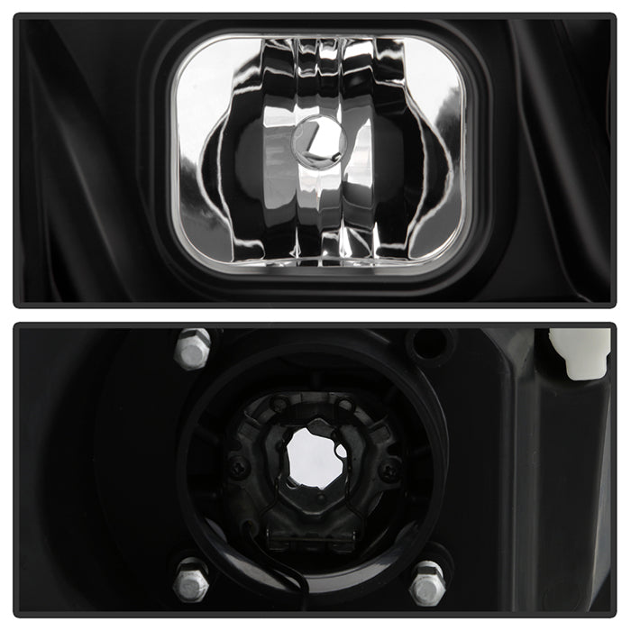 SPYDER 06-08 Dodge Ram 1500 LED Headlights - Black PRO-YD-DR06PL-BK 5088178