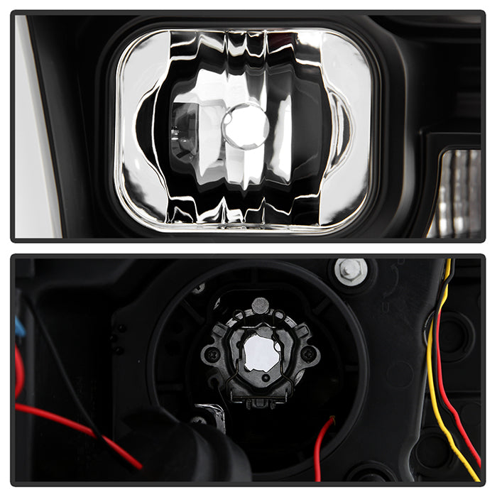 SPYDER 09-18 Dodge Ram 2500/3500 Factory Halogen Model Only (PRO-YD-DR09PL-SB-BK) 5088482