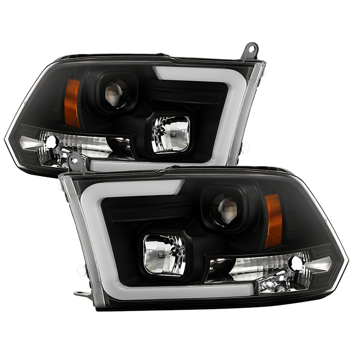 SPYDER 09-18 Dodge Ram 2500/3500 Factory Halogen Model Only (PRO-YD-DR09PL-SB-BK) 5088482