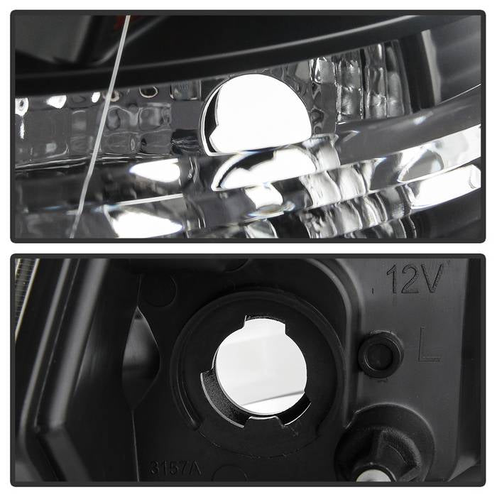 Spyder 09-16 Dodge Ram 1500 Ver 2 Proj Headlight - Light Bar Turn Signal - Blk - PRO-YD-DR09V2-SB-BK 5086266