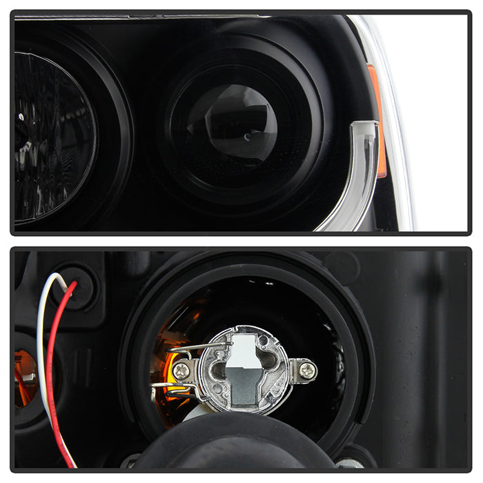 Spyder Ford Expedition 07-13 Projector Headlights Light Tube DRL Blk PRO-YD-FE07-LTDRL-BK 5079503