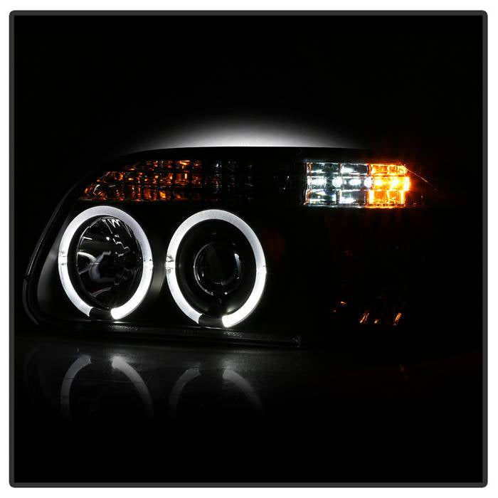 Spyder Ford Explorer 95-01 1PC Projector Headlights LED Halo Blk PRO-YD-FEXP95-HL-1PC-BK 5010131