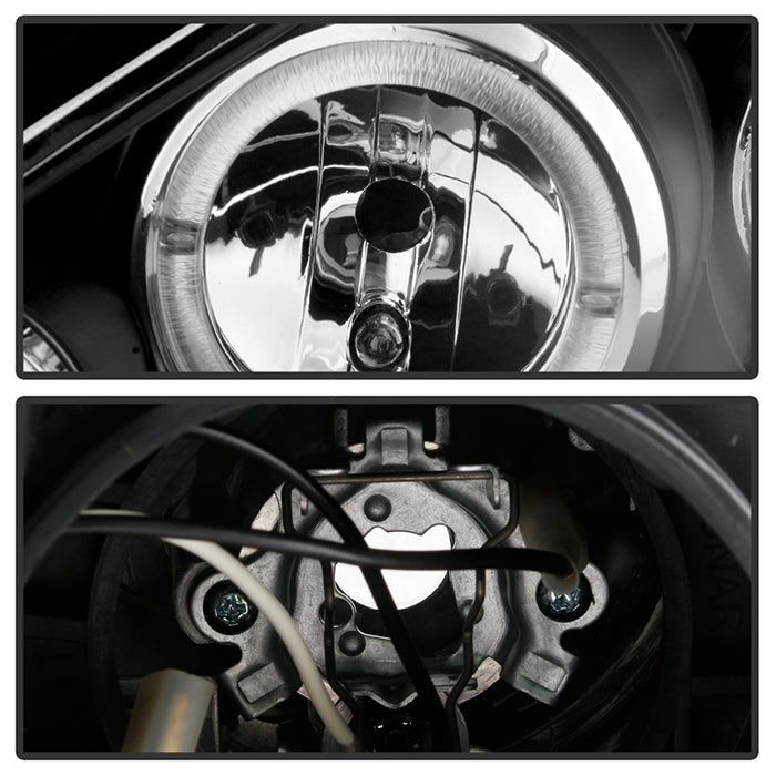 Spyder Ford Focus 00-04 Projector Headlights (Do Not Fit SVT Model)- LED Halo Blk PRO-YD-FF00-HL-BK 5010186