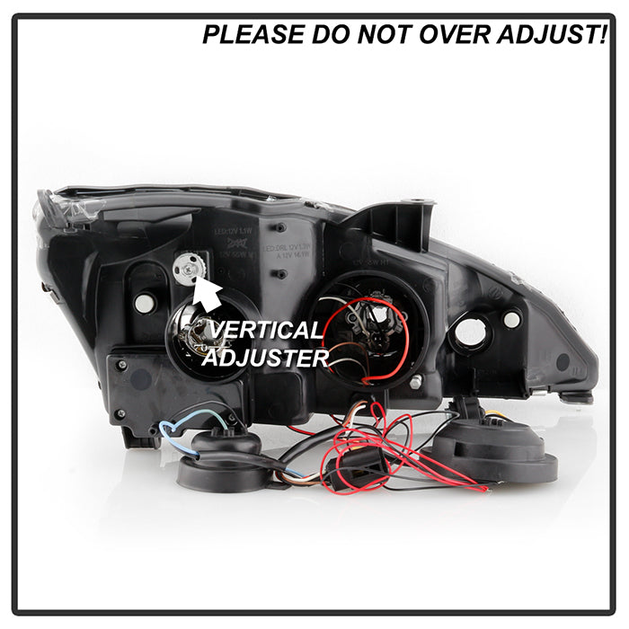 Spyder Ford Focus 00-04 Projector Headlights (Do Not Fit SVT Model)- LED Halo Blk PRO-YD-FF00-HL-BK 5010186
