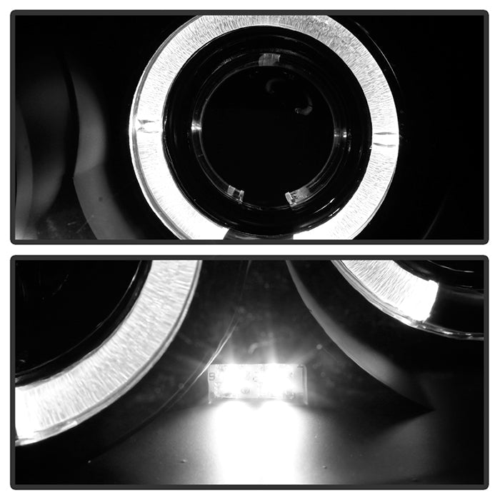 Spyder Ford Focus 00-04 Projector Headlights (Do Not Fit SVT Model)- LED Halo Blk PRO-YD-FF00-HL-BK 5010186