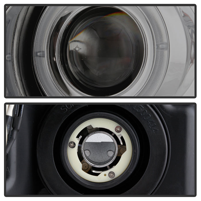 Spyder Ford F150 04-08 Projector Headlights Version 2 LED Halo LED Smke PRO-YD-FF15004-HL-G2-SM 5010223