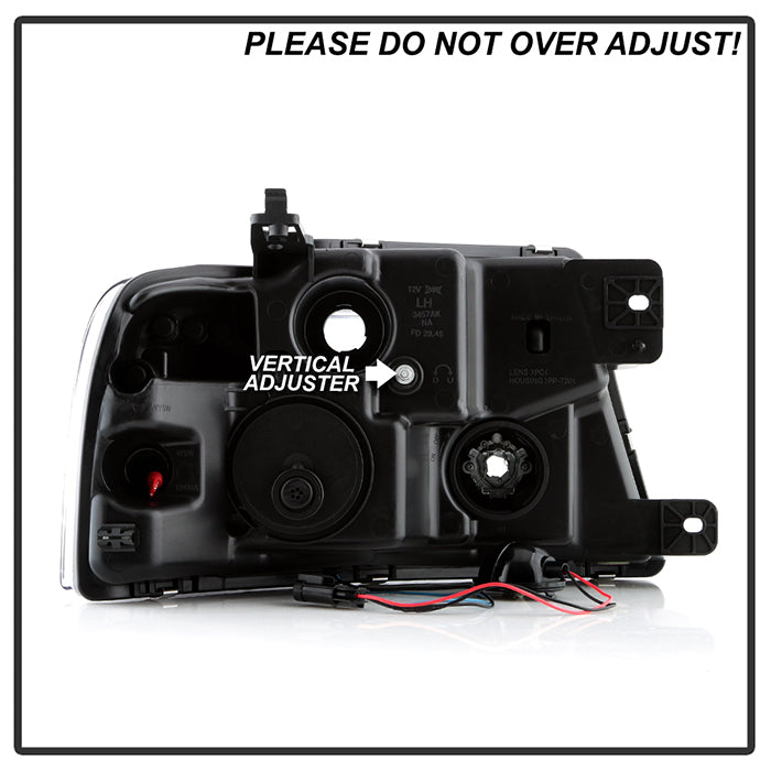 Spyder Ford F-150 04-08 High-Power LED Headlights - Black PRO-YD-FF15004PL-BK 5088161