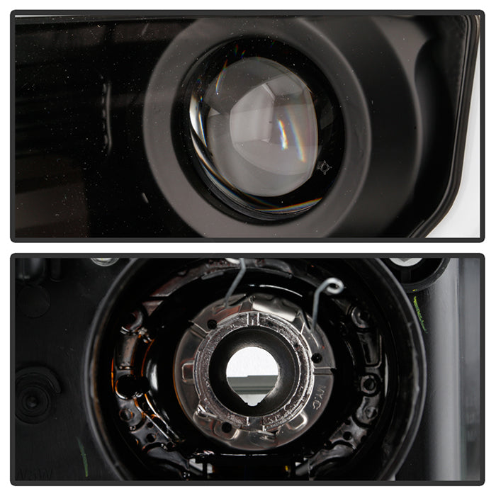 Spyder Ford F150 09-14 Projector Headlights Halogen Model- Light Bar DRL Blk PRO-YD-FF15009-LBDRL-BK 5077592