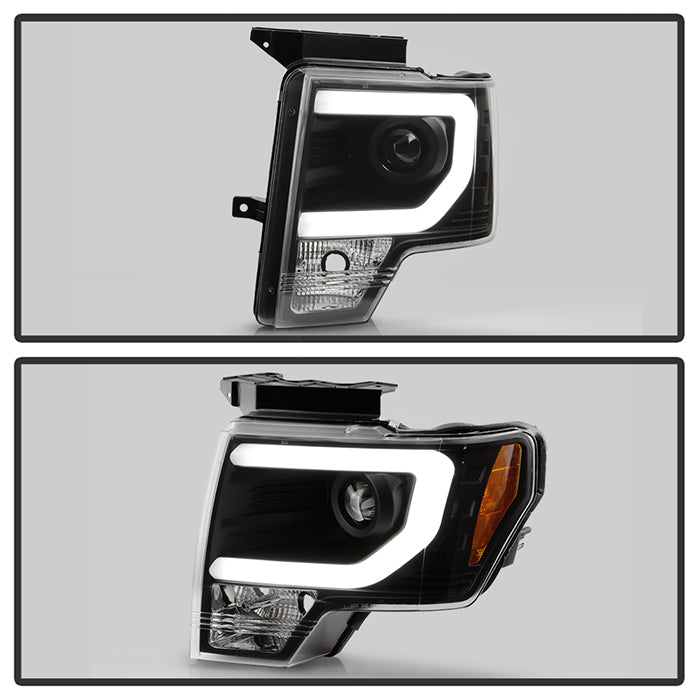 Spyder Ford F150 13-14 Projector Fctry Xenon Model- Light Bar DRL Blk PRO-YD-FF15013-LBDRL-HID-BK 5077646