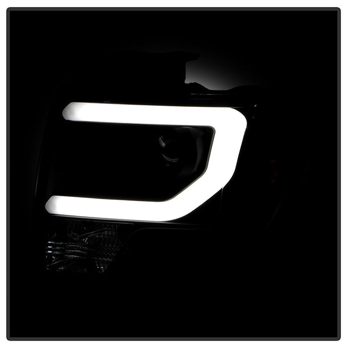Spyder Ford F150 13-14 Projector Fctry Xenon Model- Light Bar DRL Blk PRO-YD-FF15013-LBDRL-HID-BK 5077646