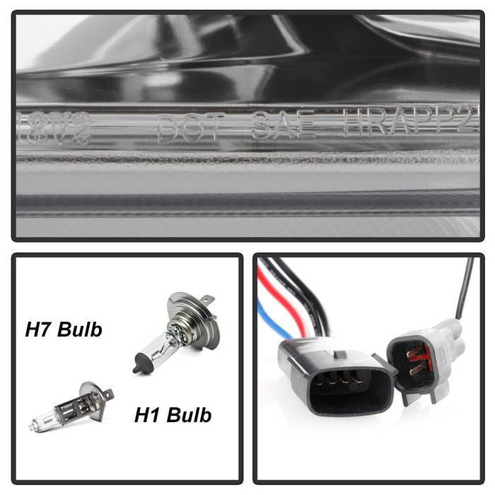 Spyder Signature Ford F150 18-19 (Halogen Model) Proj. Headlights - Chrome (PRO-YD-FF15018-LBSEQ-C) 5086631