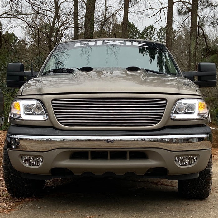 Spyder 97-03 Ford F-150 (After 6/1997) V2 Proj Headlights DRL LED - Chrm (PRO-YD-FF15097V2-LB-C) 5084644