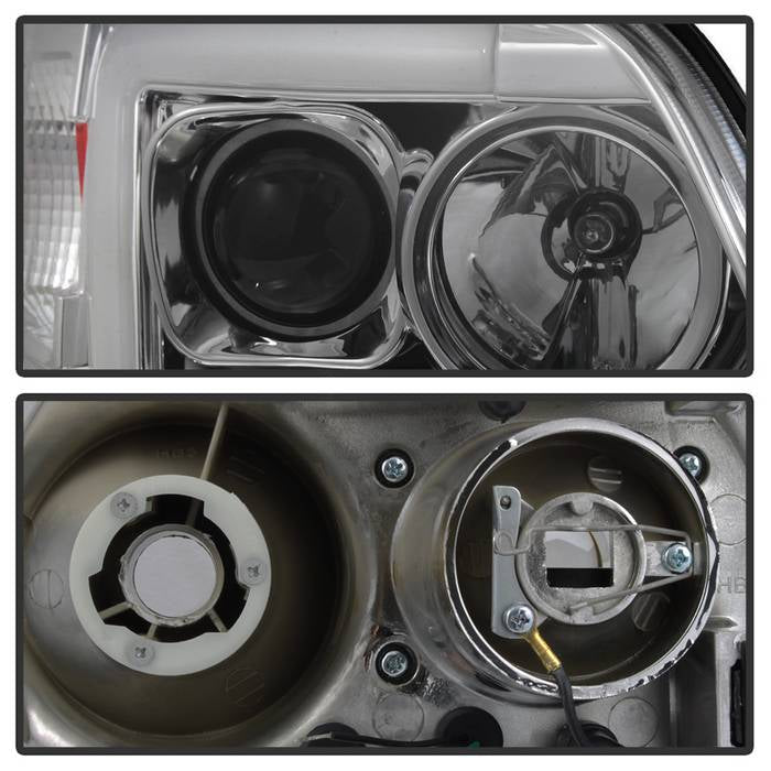 Spyder 97-03 Ford F-150 (After 6/1997) V2 Proj Headlights DRL LED - Chrm (PRO-YD-FF15097V2-LB-C) 5084644